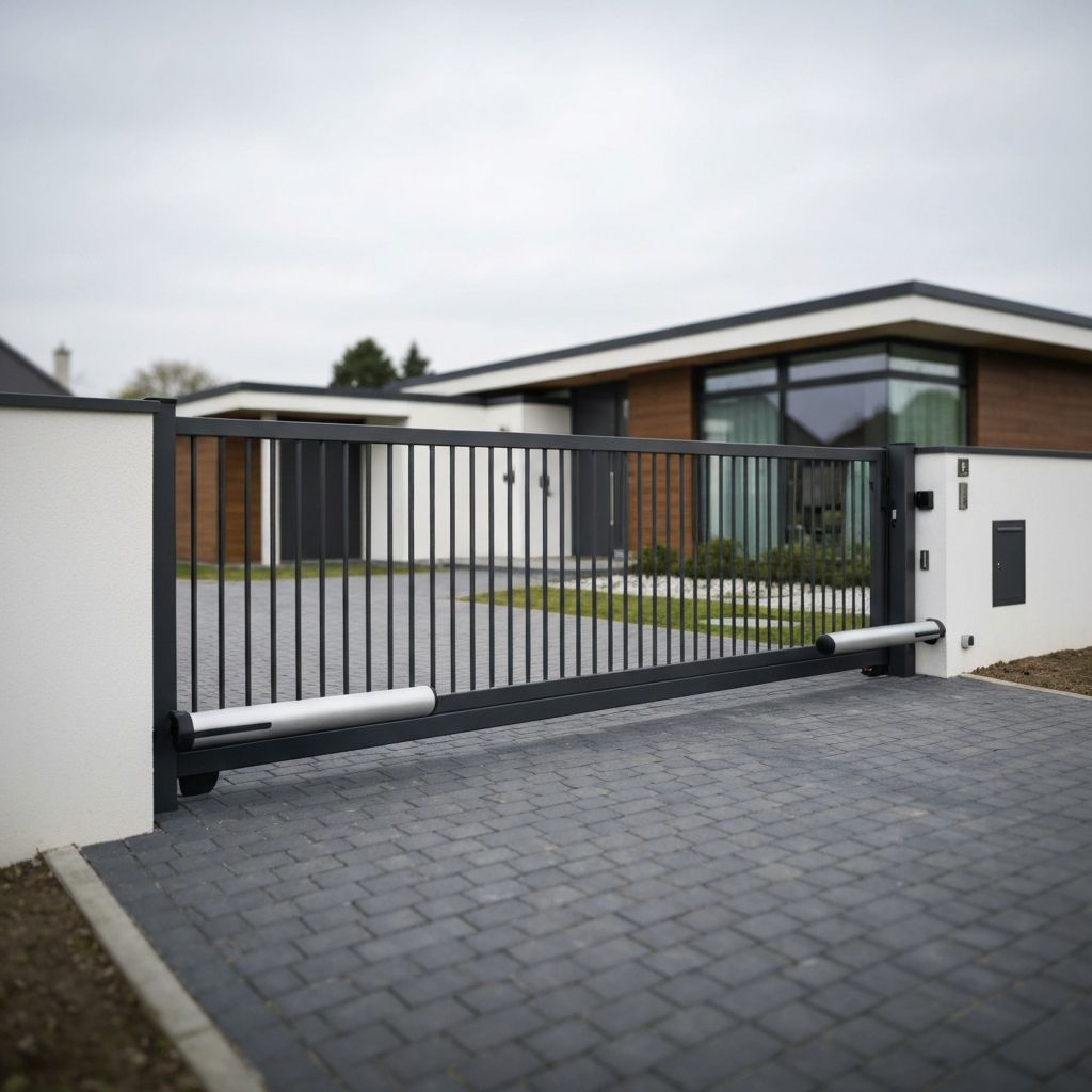 Automated double drive gate