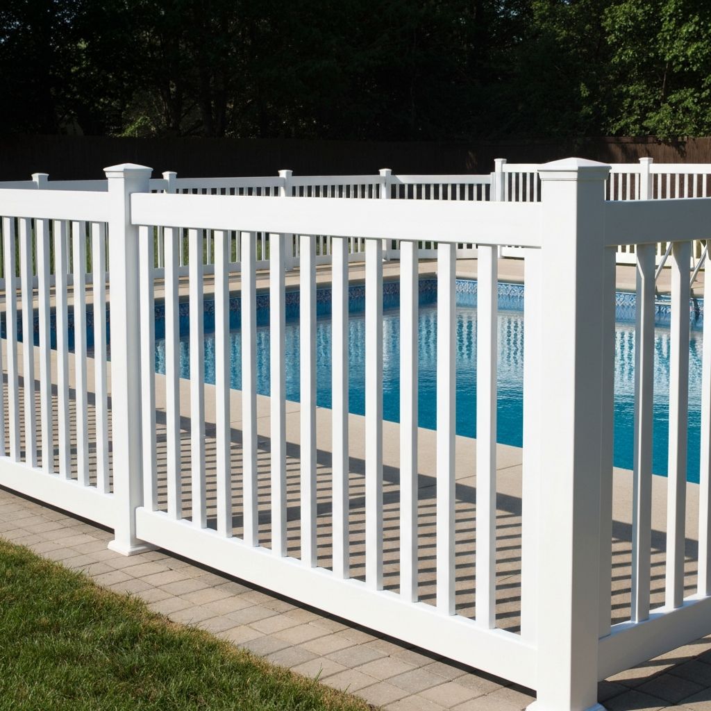 Pool enclosure fence